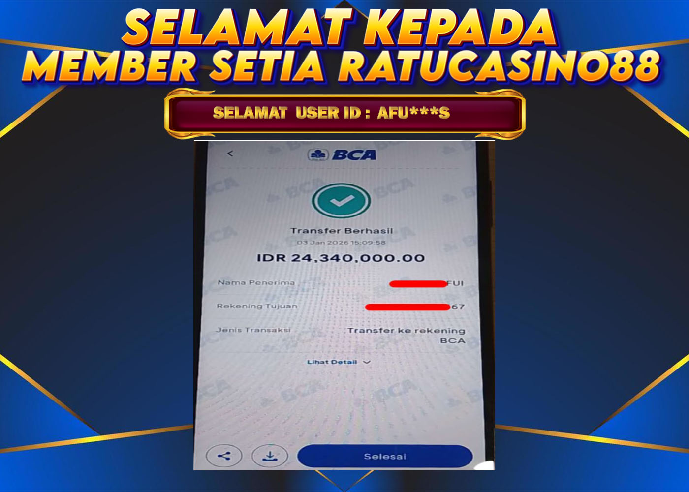 WITHDRAWAL MEMBER 183